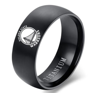 Golden State Warriors Titanium Ring