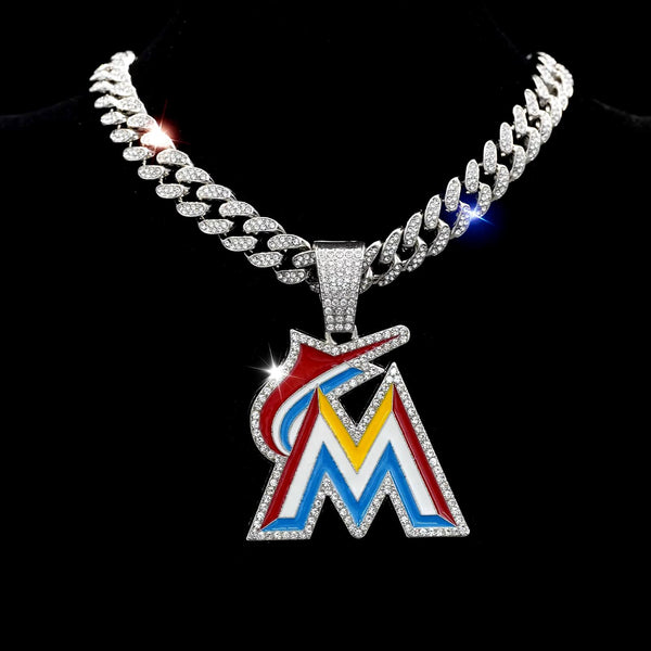 Miami Marlins Necklace