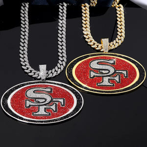 49ers Big Pendant Necklace