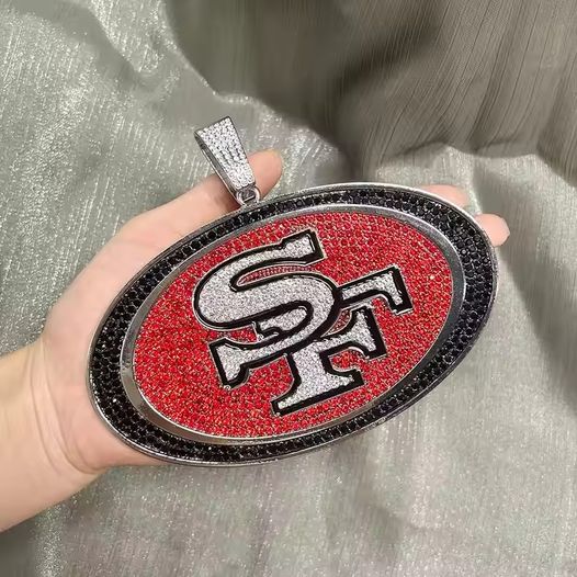 49ers Big Pendant Necklace