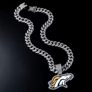 Denver Broncos Necklace