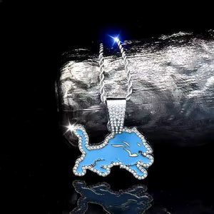 Detroit Lions Necklace