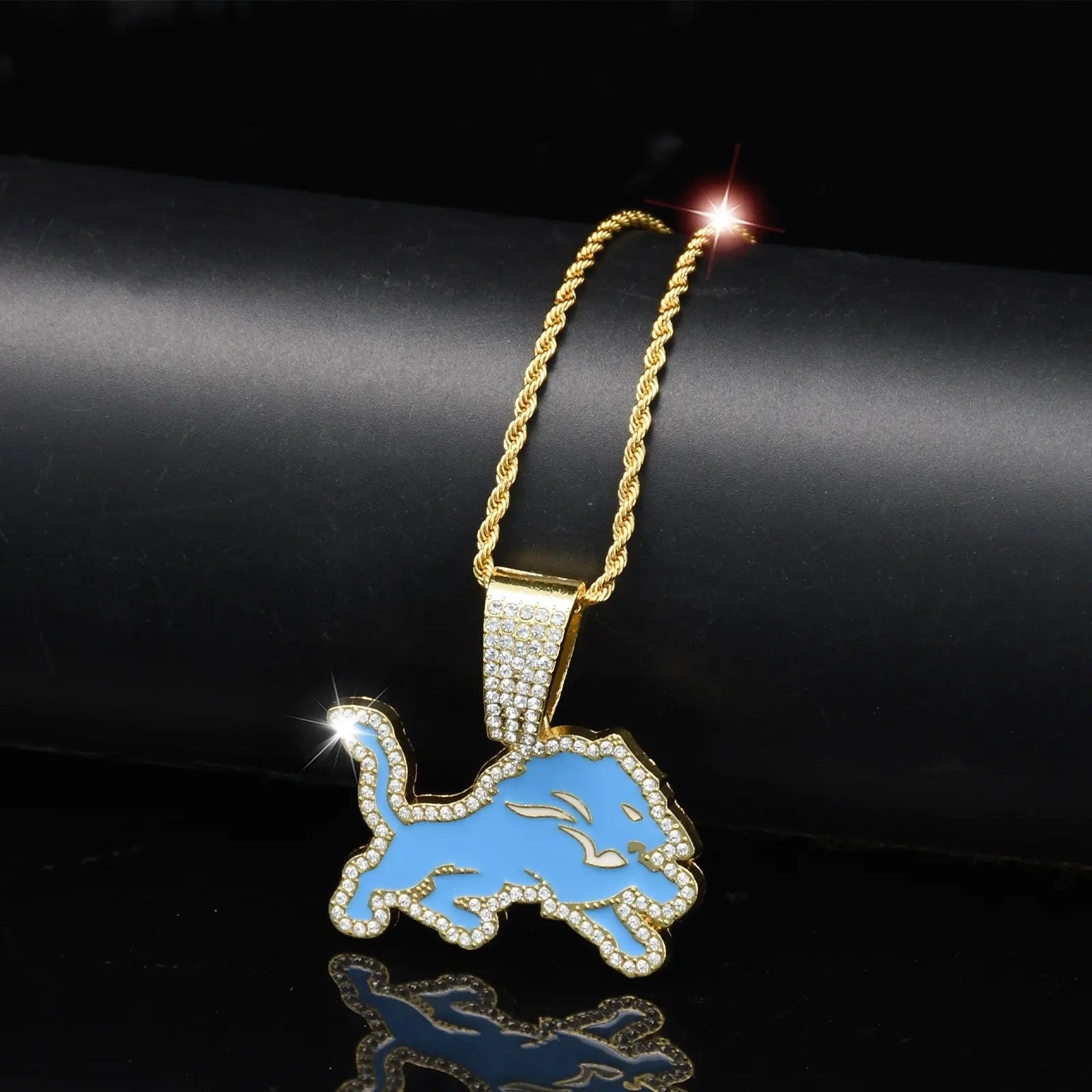 Detroit Lions Necklace