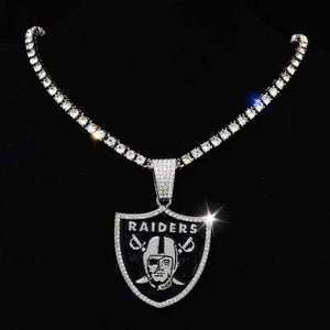 Tennis Chain Las Vegas Raiders Necklace