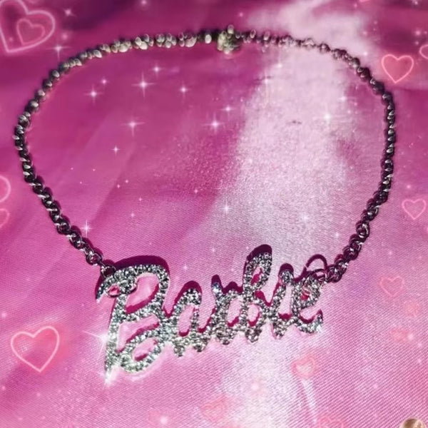 Barbie Pendant Necklace