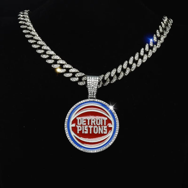 Detroit Pistons Necklace