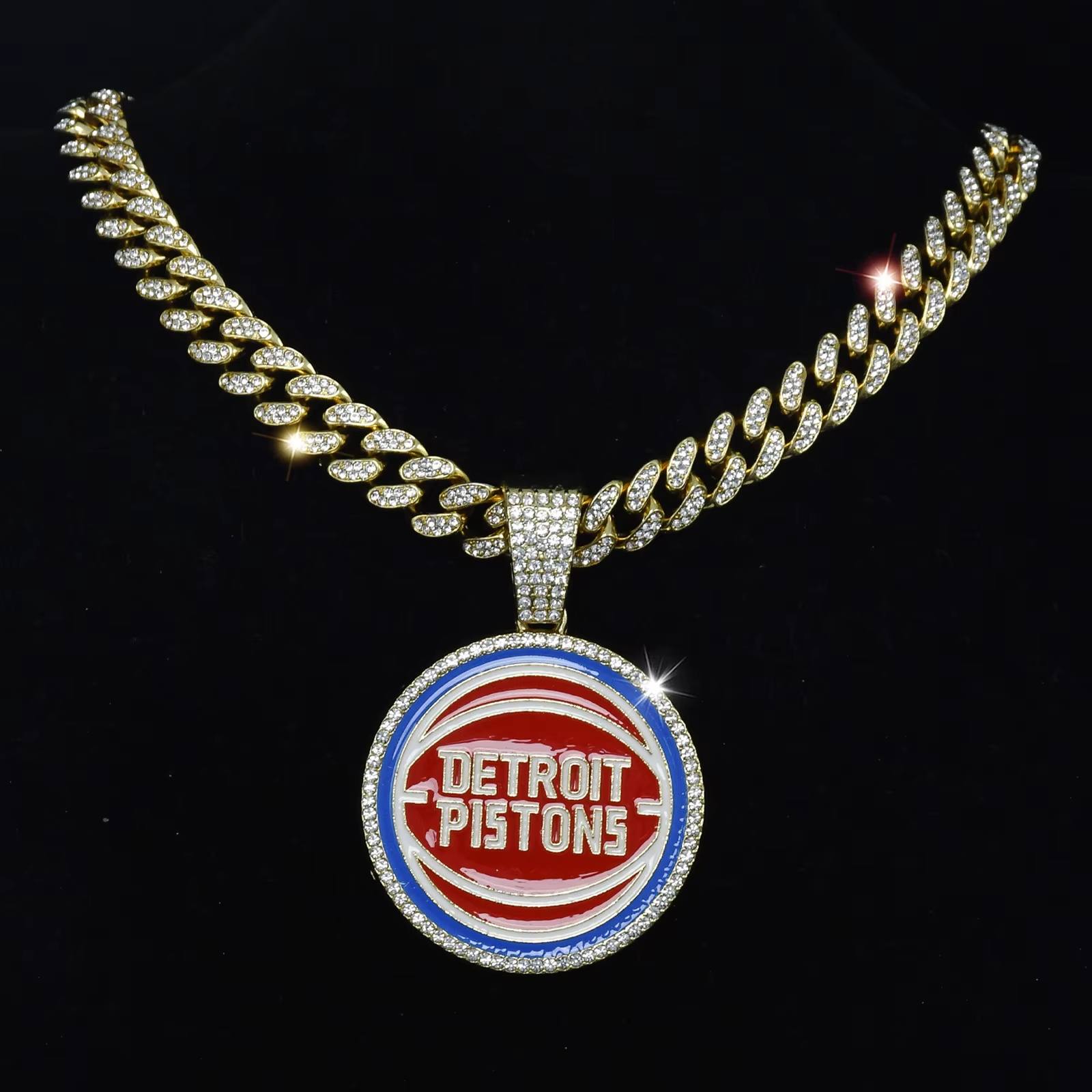 Detroit Pistons Necklace