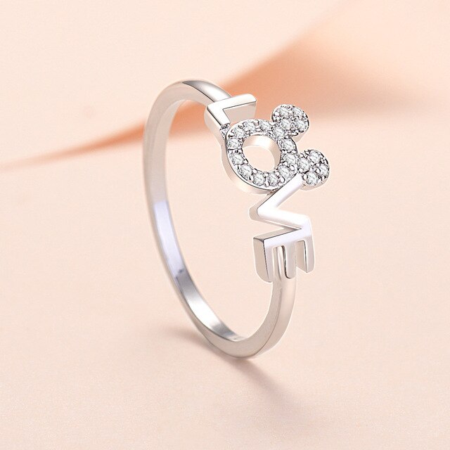 Mickey Mouse Love Ring