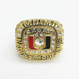 1991 Miami Hurricanes National Championship Ring