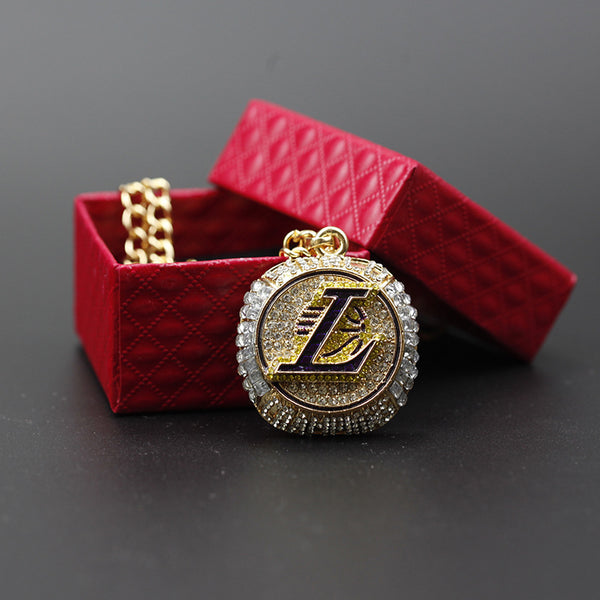 2020 L.A Lakers Championship Necklace