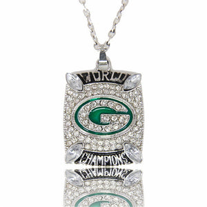2010 Green Bay Packers Championship Necklace