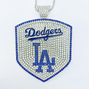 L.A Dodgers Necklace