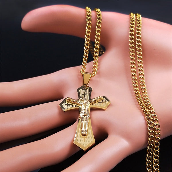 Jesus On The Cross Necklace