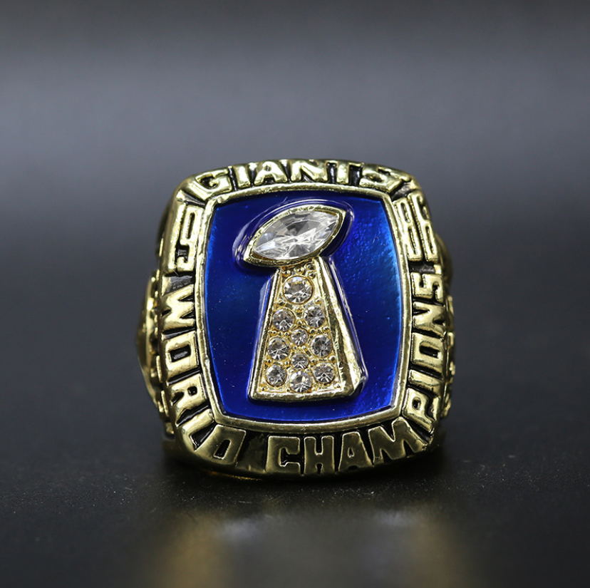 1986 New York Giants Championship Ring