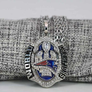 2016 New England Patriots Championship Necklace