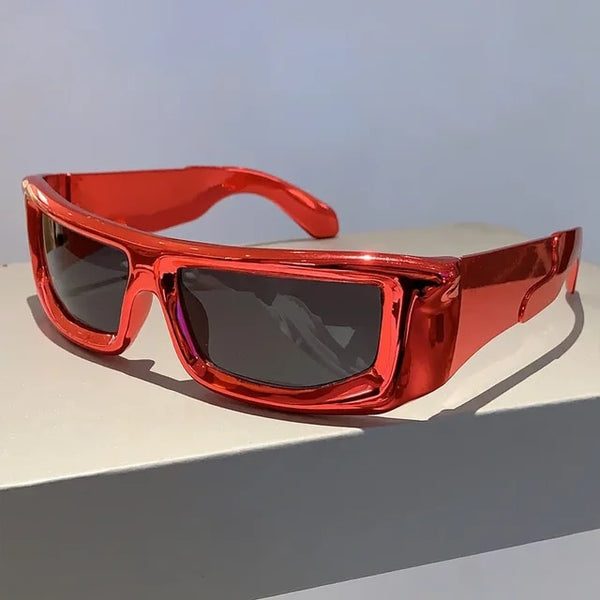 Y2K Metallic Sunglasses