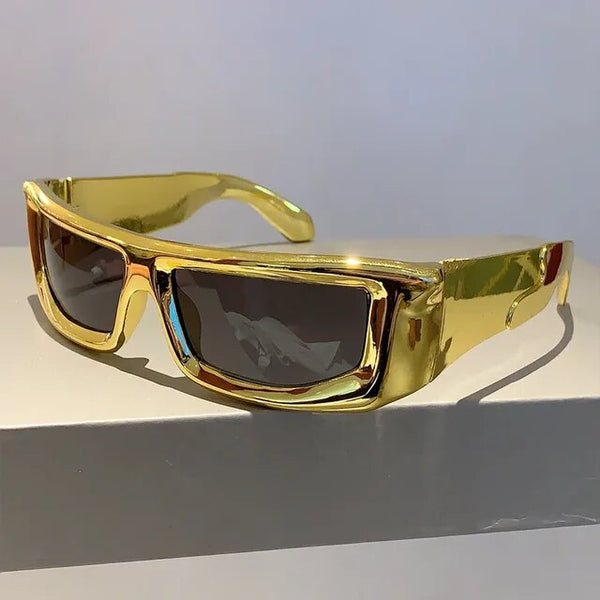 Y2K Metallic Sunglasses