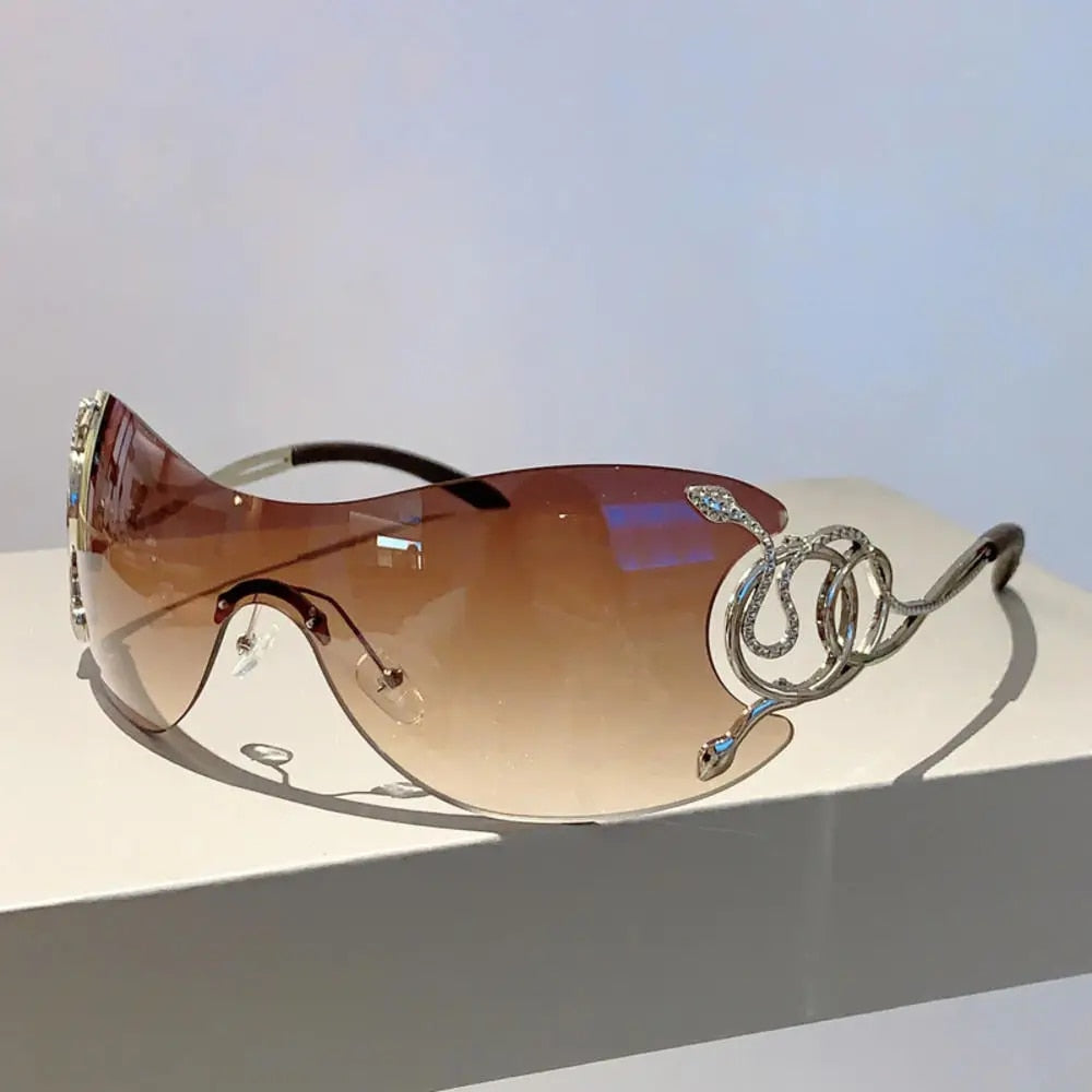 Y2k Rimless Sunglasses