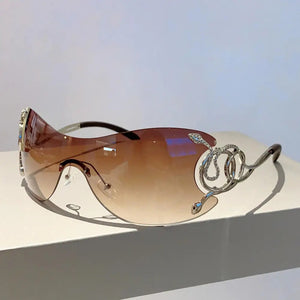 Y2k Rimless Sunglasses