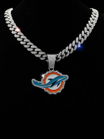 Miami Dolphins Necklace