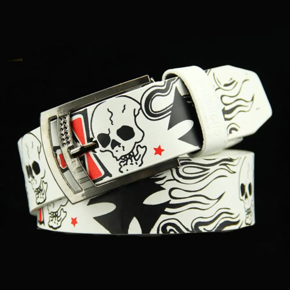 Skull Skeleton Belt