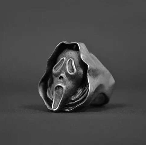Scream Ghost Face Ring