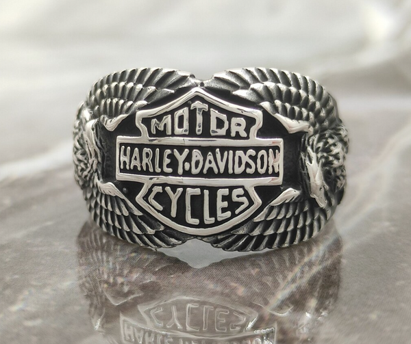 Harley Davidson Biker Ring
